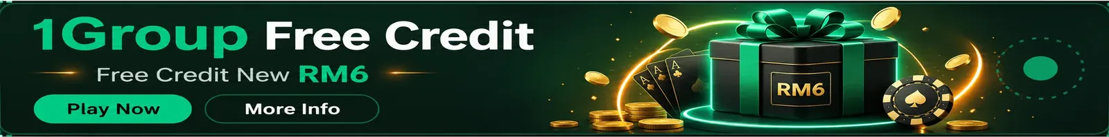 1Group Free Credit 365 RM4 ALL SLOT