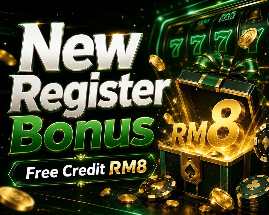 RM8 New Register Bonus